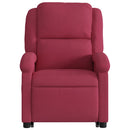 løftestol velour vinrød