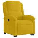 løftestol velour gul