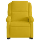 løftestol velour gul