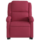 løftestol velour vinrød