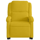 løftestol velour gul