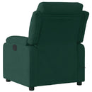 massagestol velour mørkegrøn