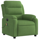 massagestol velour lysegrøn