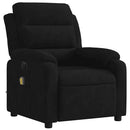 massagestol velour sort