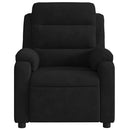 massagestol velour sort