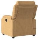 massagestol velour brun
