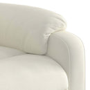 massagestol velour cremefarvet