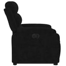 løftestol velour sort