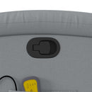 massagelænestol lysegrå stof