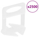 nivelleringsklips til fliser 2500 stk. 1,5 mm