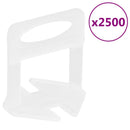 nivelleringsklips til fliser 2500 stk. 2 mm
