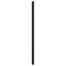 udskiftningsgavl 160 cm metal sort
