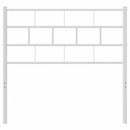 udskiftningsgavl 75 cm metal hvid