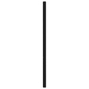 udskiftningsgavl 100 cm metal sort