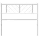 udskiftningsgavl 75 cm metal hvid