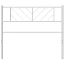 udskiftningsgavl 90 cm metal hvid