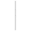 udskiftningsgavl 90 cm metal hvid