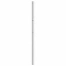 udskiftningsgavl 193 cm metal hvid