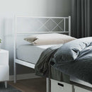 udskiftningsgavl 75 cm metal hvid