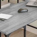 skrivebord 139x139x75 cm konstrueret træ grå sonoma-eg