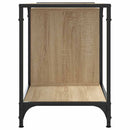 tv-bord 153x37x50 cm konstrueret træ sonoma-eg