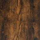 skænk 102x32x73,5 cm konstrueret træ røget egetræsfarve