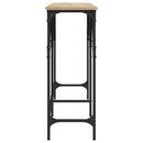 konsolbord 180x29x75 cm konstrueret træ sonoma-eg