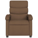 massagestol stof brun