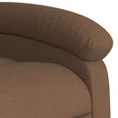 massagestol stof brun