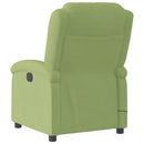 massagestol velour lysegrøn