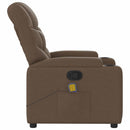 massagestol stof brun