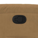 lænestol velour brun