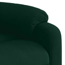 massagestol velour mørkegrøn
