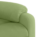 massagestol velour lysegrøn
