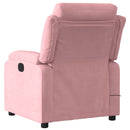 massagestol velour pink