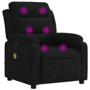 massagestol velour sort