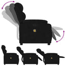 massagestol velour sort