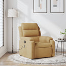 massagestol velour brun