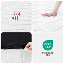 springmadras m. pocket-fjedre medium fasthed 180x200 cm