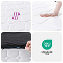 springmadras m. pocket-fjedre medium fasthed 200x200 cm
