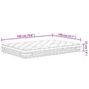 springmadras m. pocket-fjedre medium plus 140x190 cm
