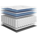 springmadras med pocket-fjedre medium 180x200 cm