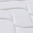 springmadras med pocketfjedre 90x200 cm medium fast