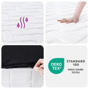 springmadras med pocketfjedre 120x200 cm medium fast