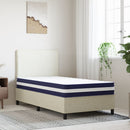 springmadras med pocketfjedre 90x190 cm medium fast