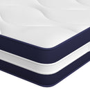 springmadras med pocketfjedre 90x190 cm medium fast