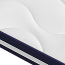 springmadras med pocketfjedre 90x200 cm medium fast