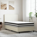springmadras med pocketfjedre 120x200 cm medium