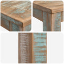 Barbord 110 x 55 x 100 cm Solid genvundet træ Flerfarvet
