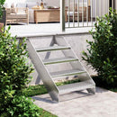 trappetrin 60x24x7 cm trinrist galvaniseret stål